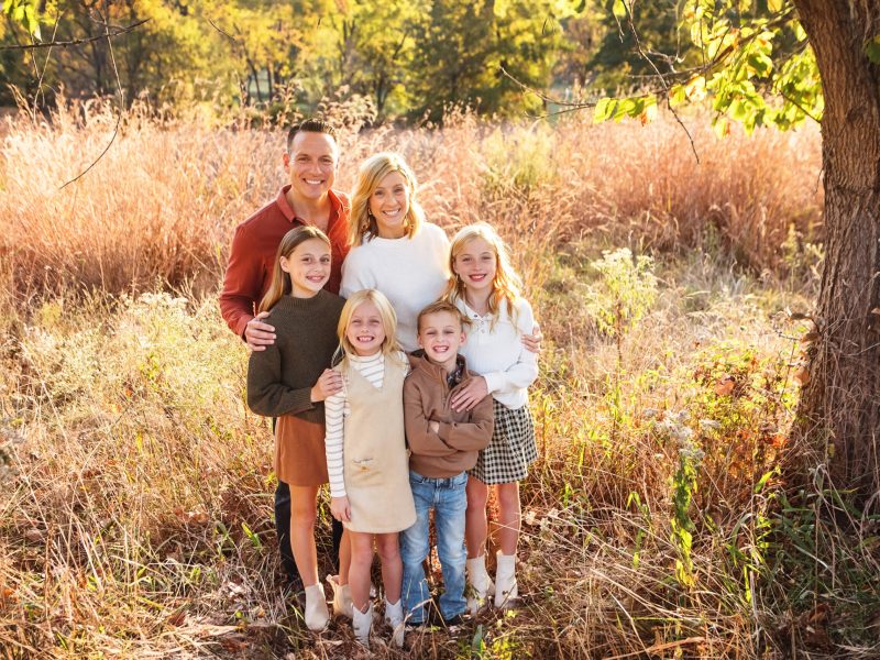 Brad Christ and family