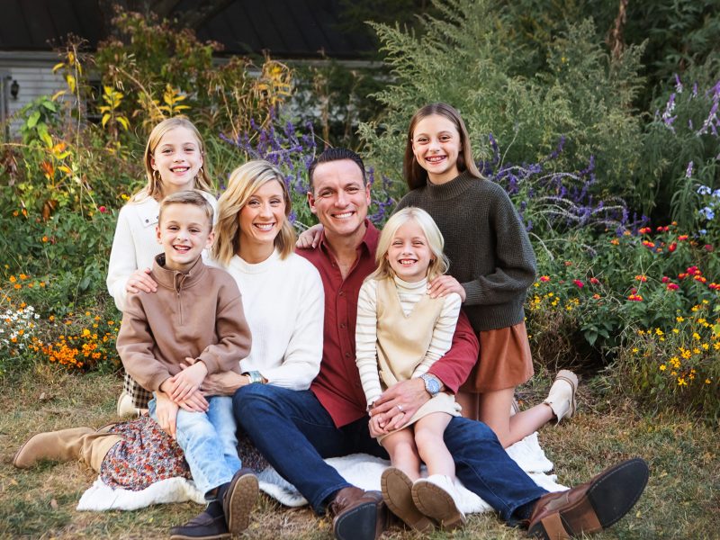 Brad Christ and family