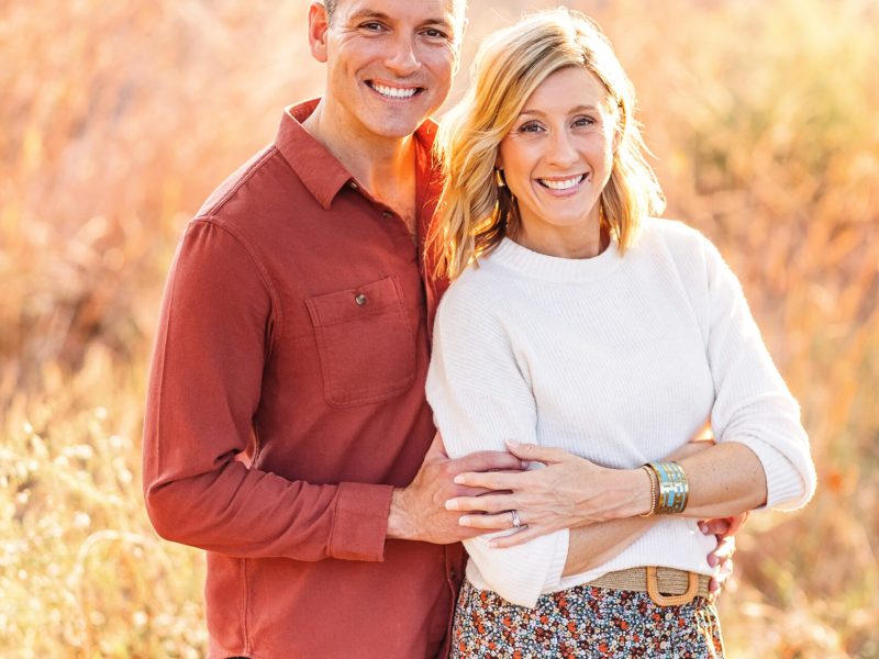 Brad Christ and wife